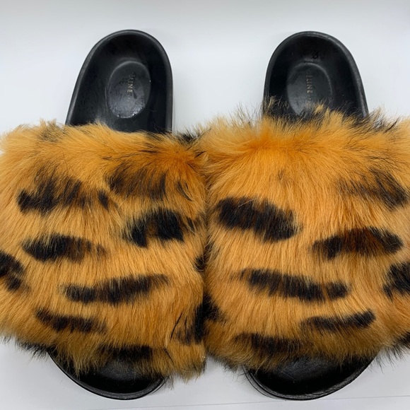 Phoebe Philo Céline Furry Slides